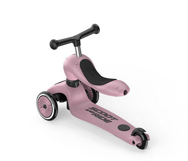 Scoot & Ride Highwaykick 1 Push and Go 2w1 Jeździk i hulajnoga Wildberry - 1325351 - zdjęcie 9